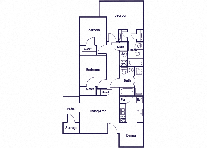 Suite A Floorplan