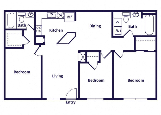 Suite A Floorplan