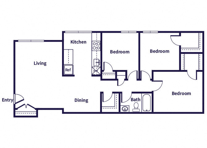 Suite A Floorplan