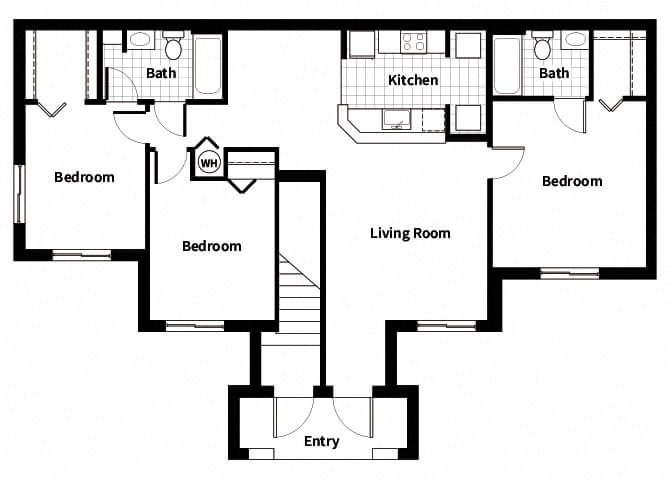 Suite A Floorplan