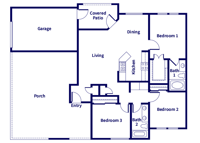 Suite A Floorplan