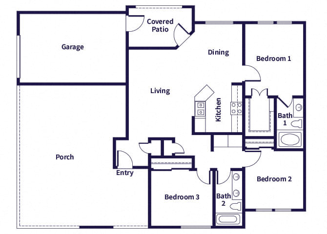 Suite A Floorplan