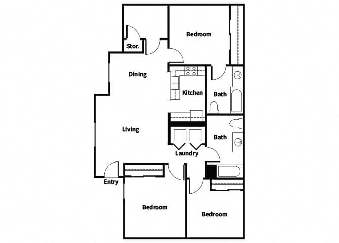Suite A Floorplan