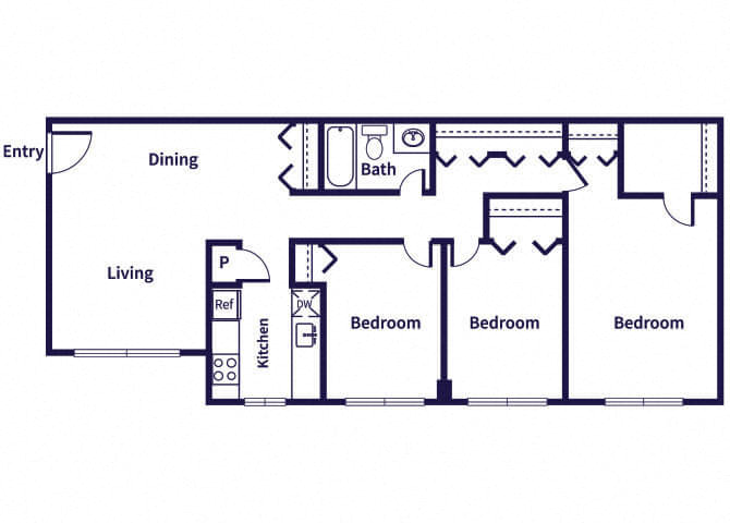 Suite A Floorplan