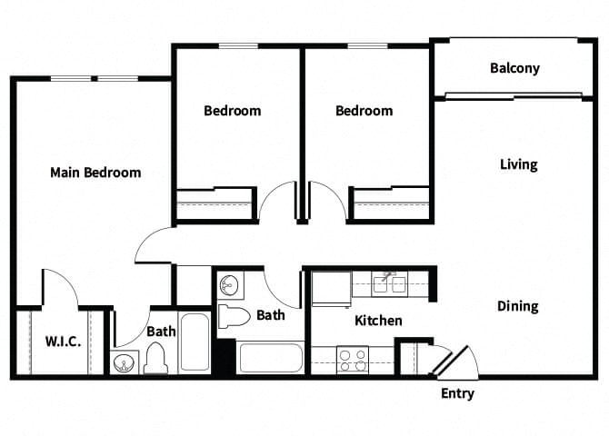 Suite A Floorplan