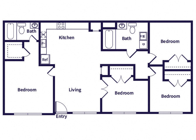 Suite A Floorplan