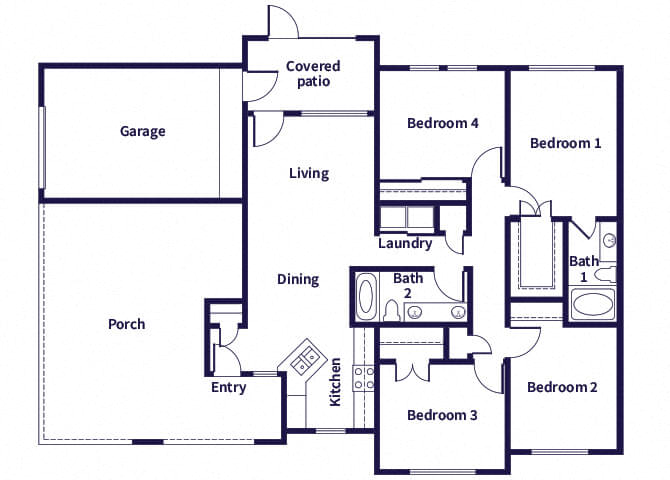 Suite A Floorplan