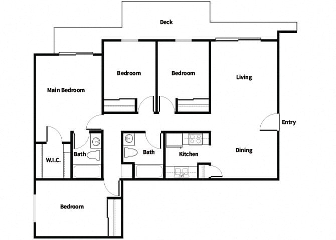 Suite A Floorplan