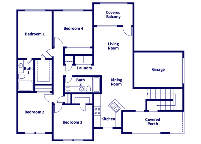 Suite A Floorplan