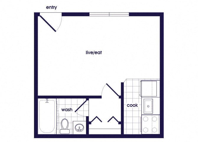 Suite A Floorplan
