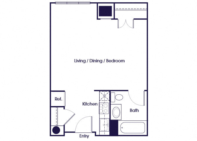 Suite A Floorplan