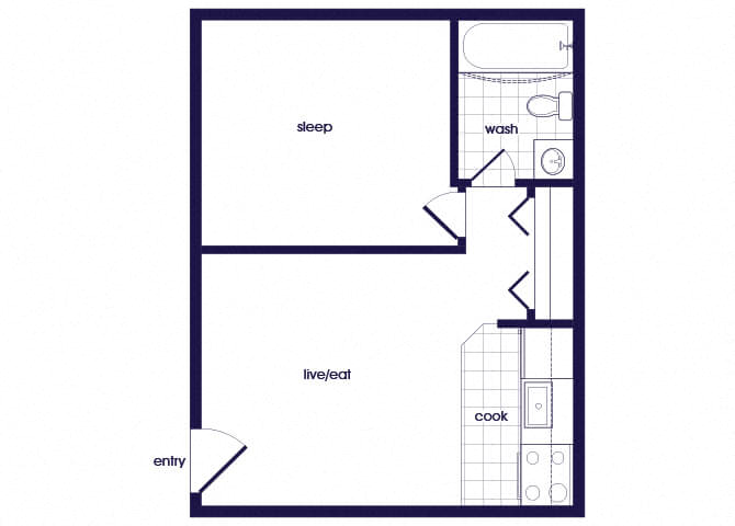 Suite A Floorplan