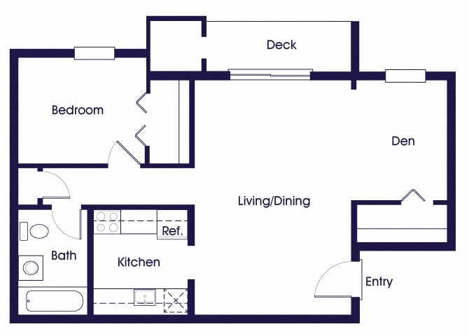 Suite A Floorplan