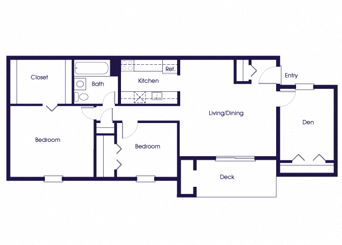 Suite A Floorplan