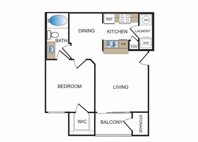 Suite A Floorplan