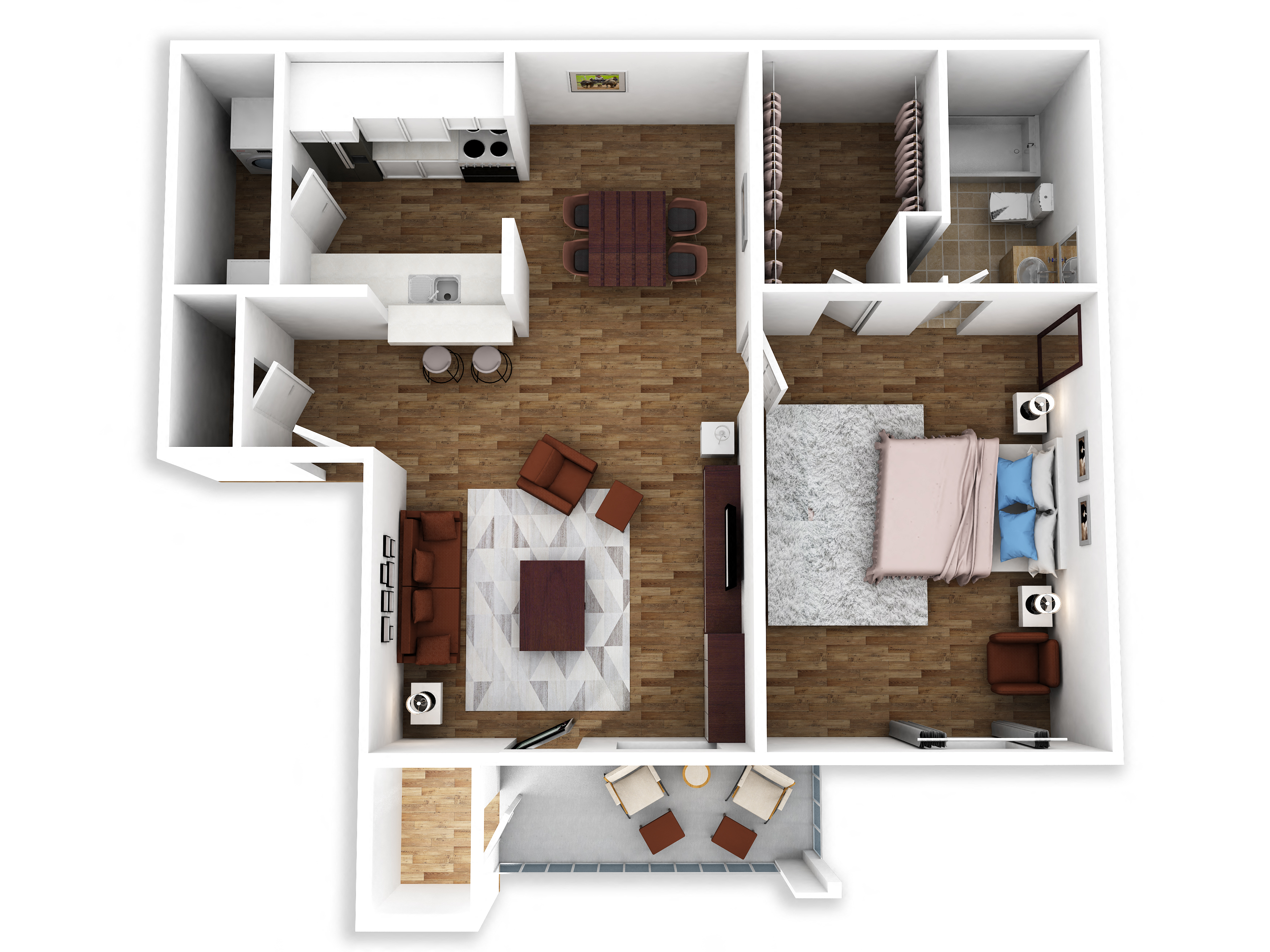 Floor plan layout diagram for A2