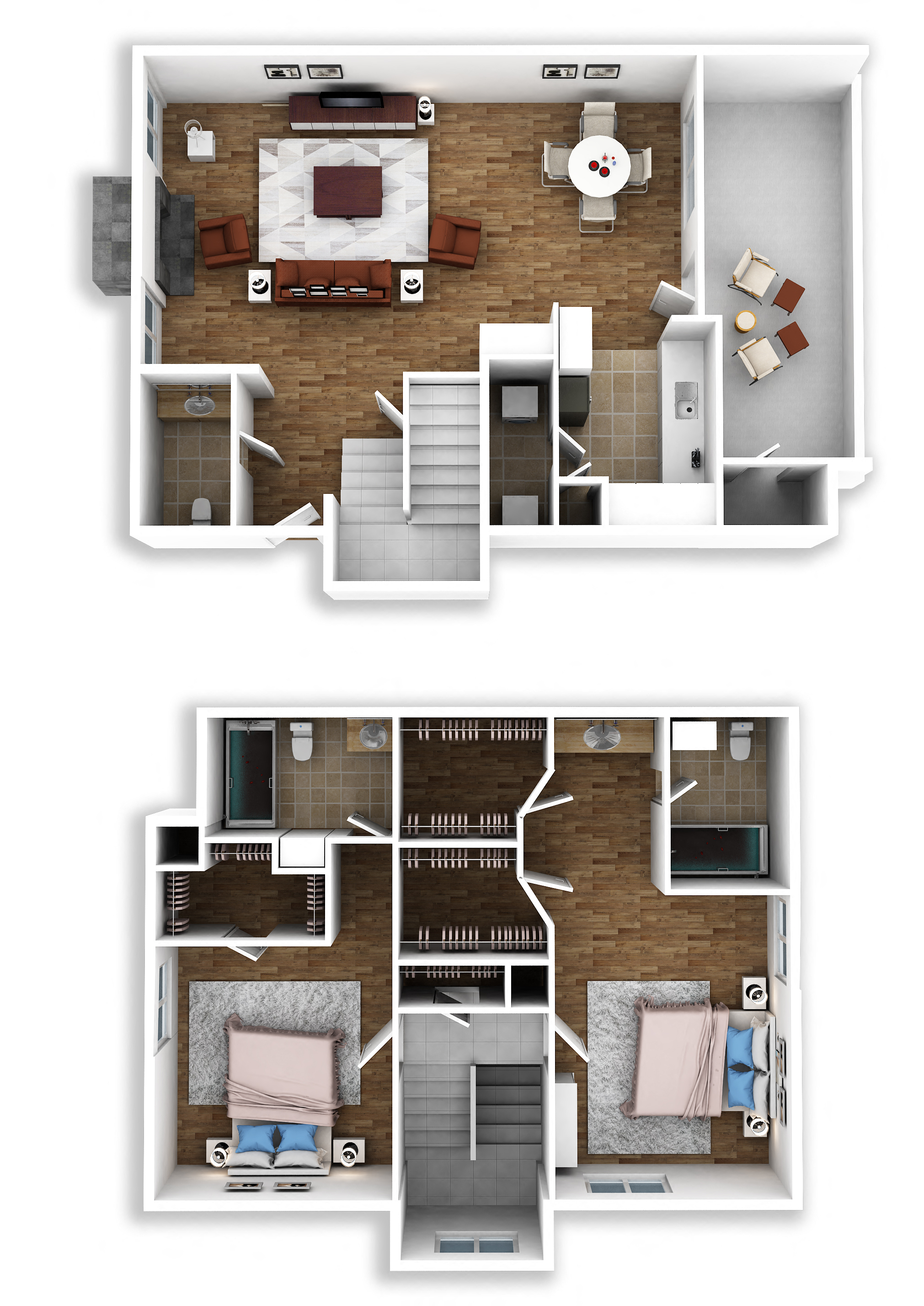 Floor plan layout diagram for B3