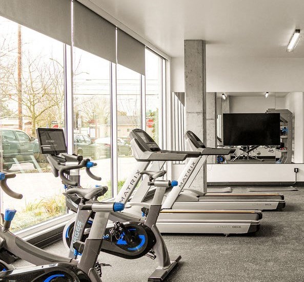 Modern Fitness Center at Nomad Apartments, Portland, 97217