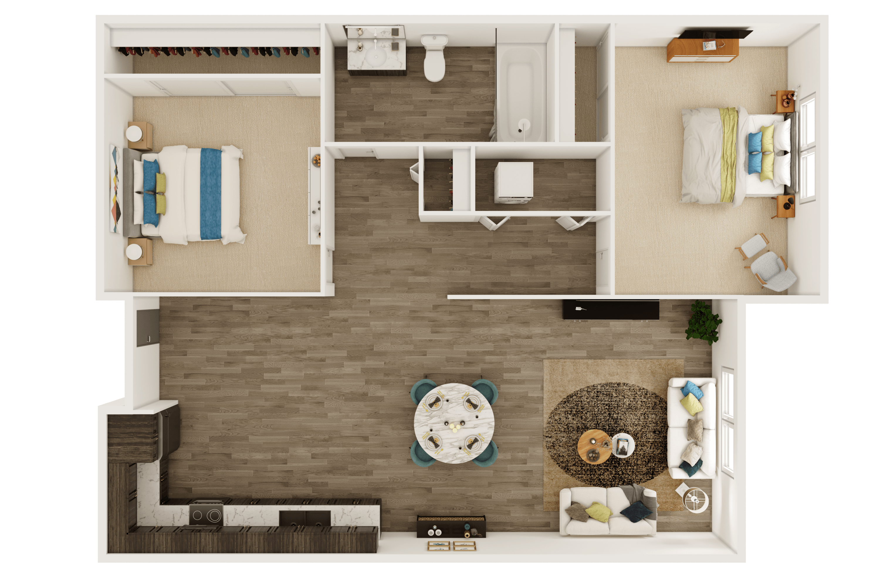 Suite A Floorplan