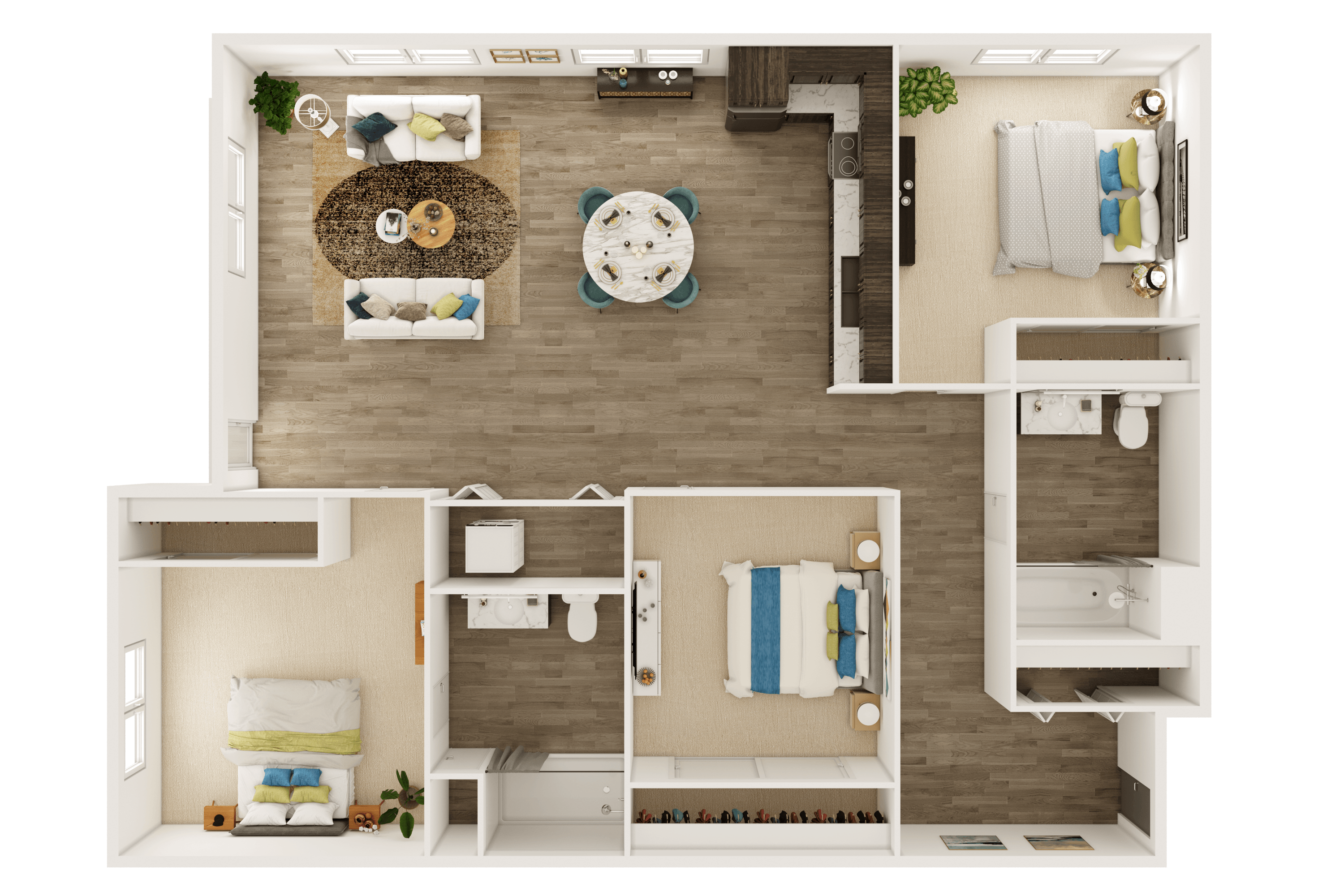 Suite A Floorplan