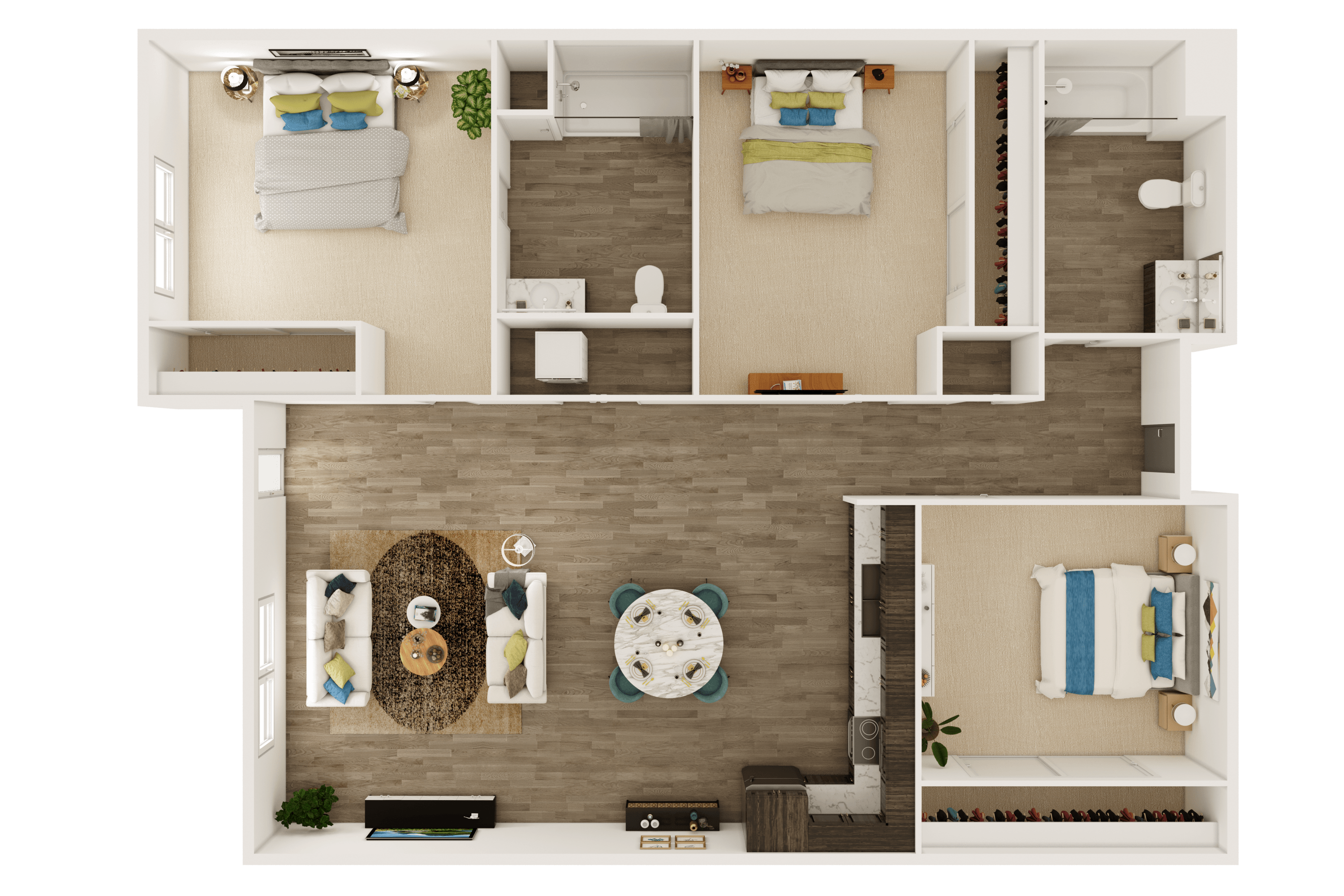 Suite A Floorplan