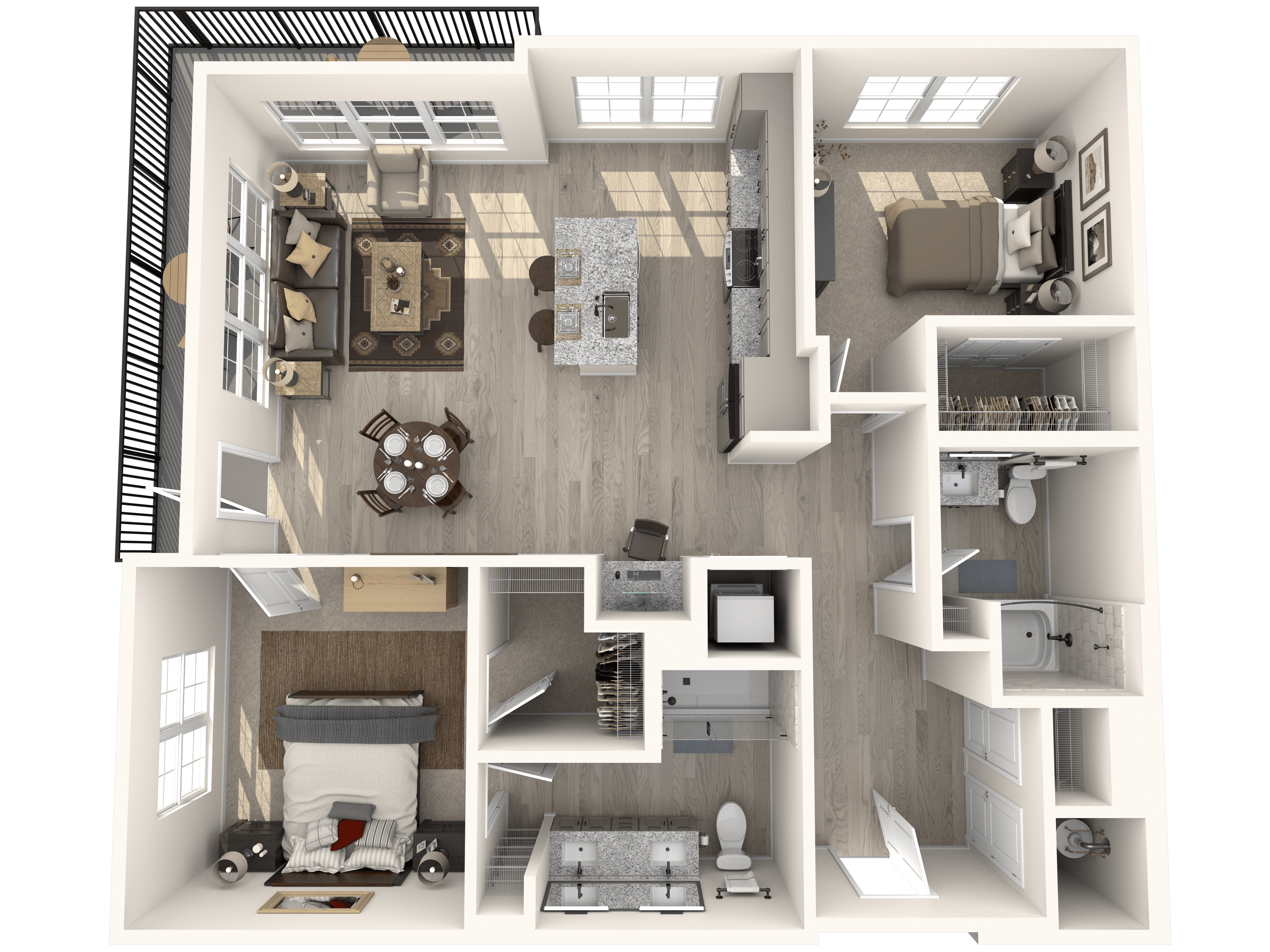 Floor plan B2