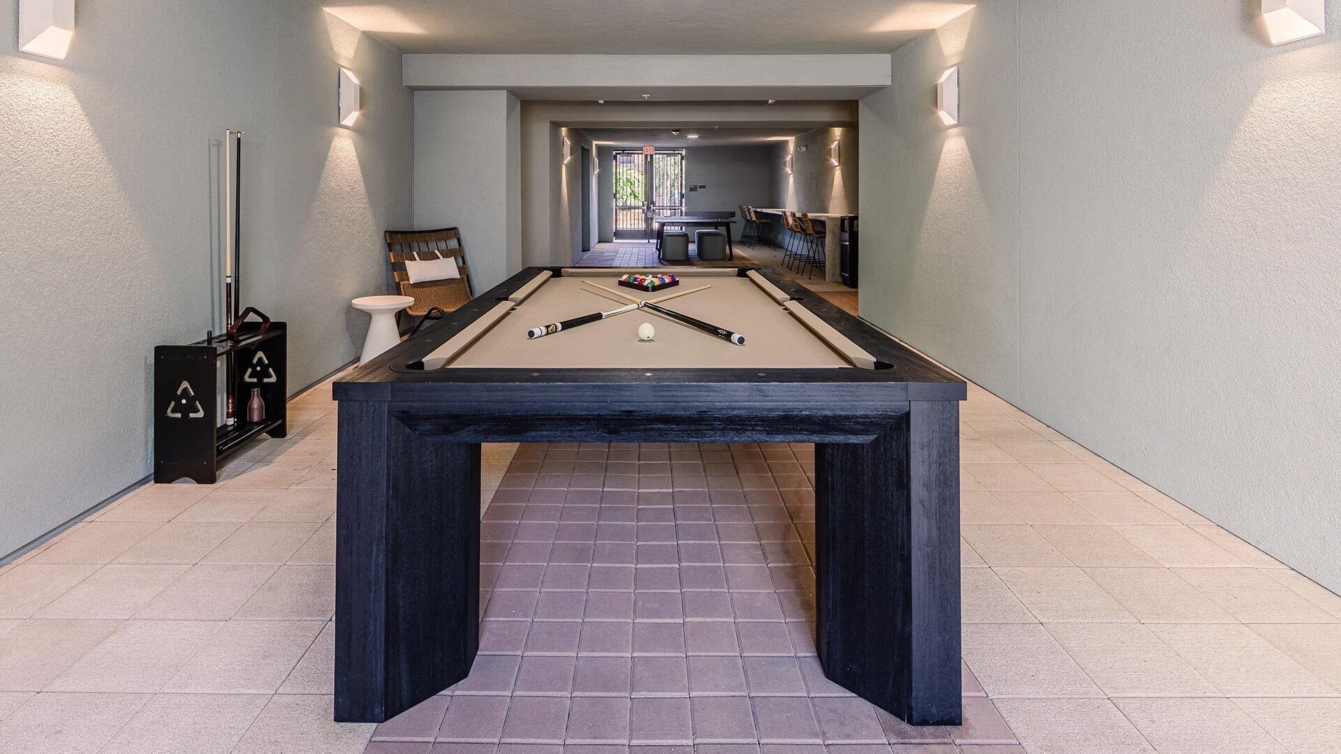 The Lark San Mateo Game room Billiards