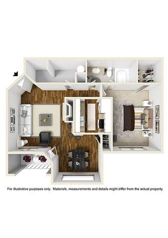 One bedroom one bath in Montgomery