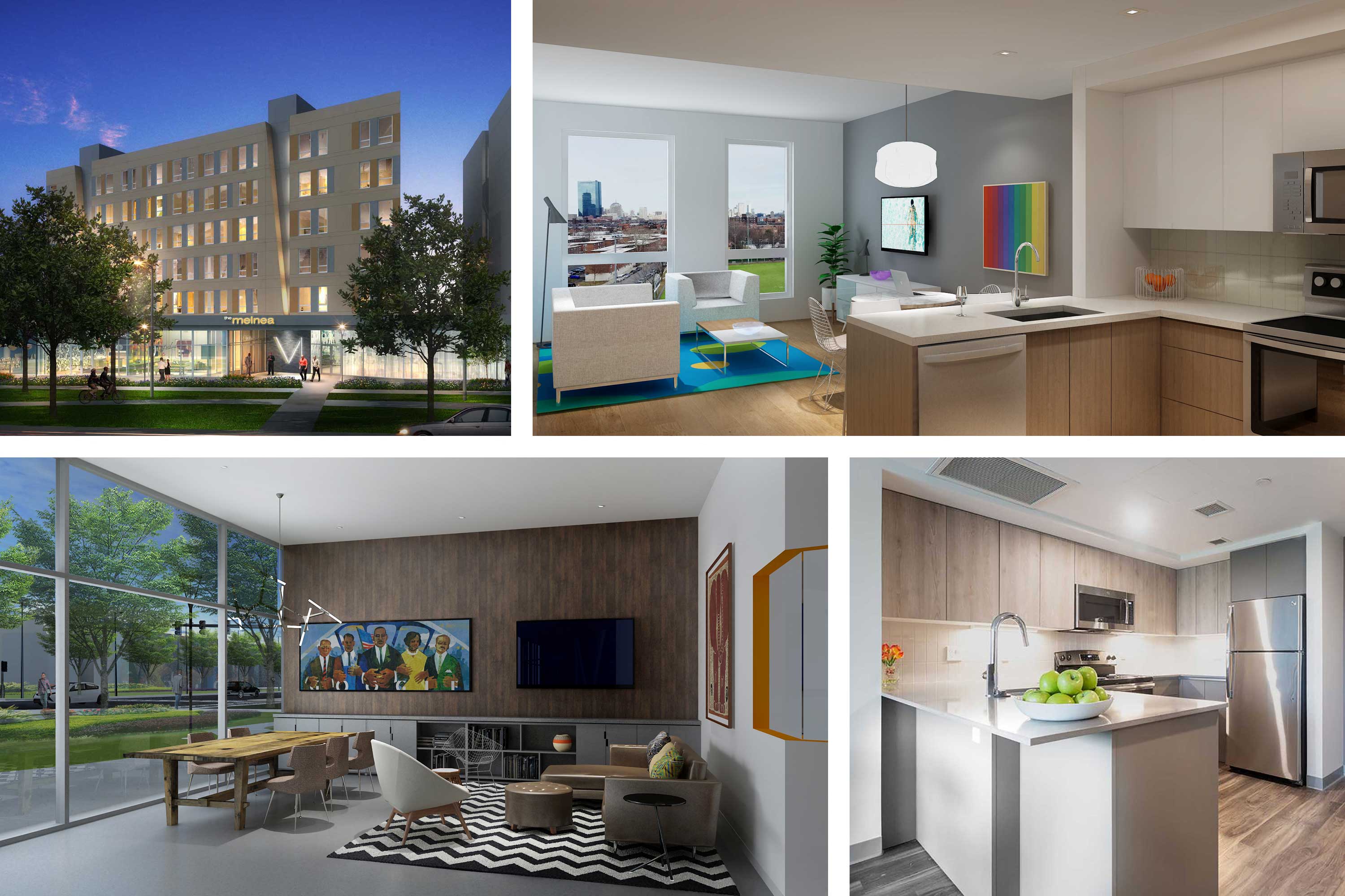 The Melnea: modern exterior and interior design photos