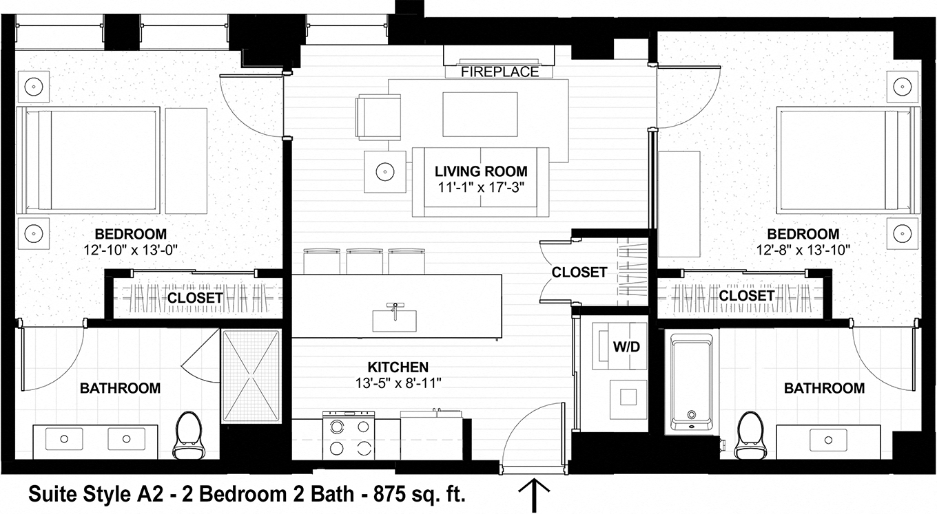 Suite A Floorplan