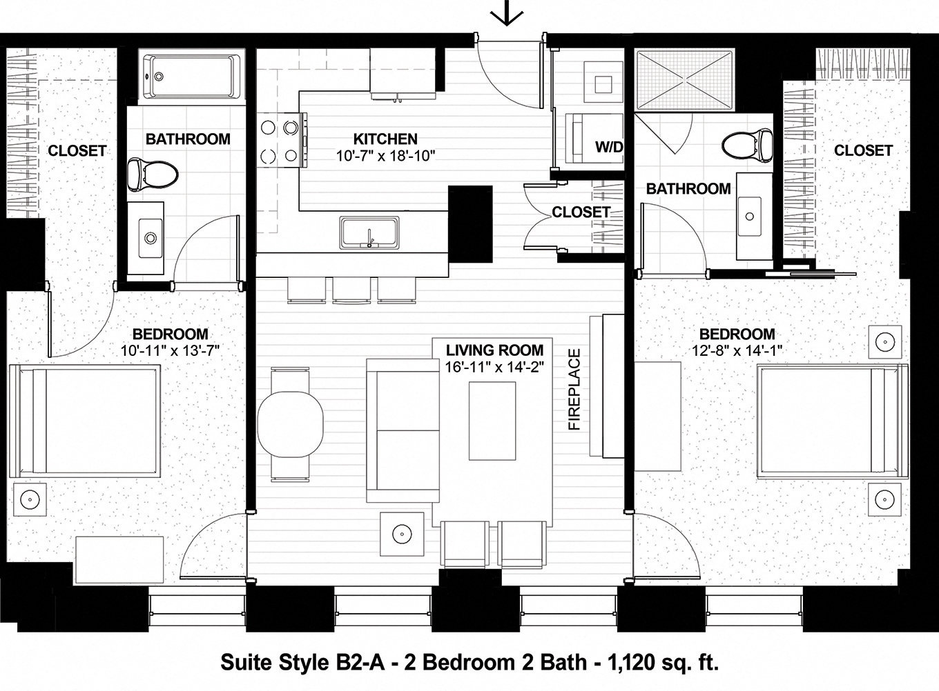 Suite A Floorplan