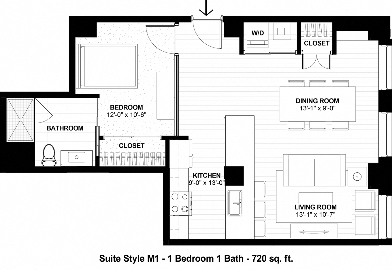 Suite A Floorplan
