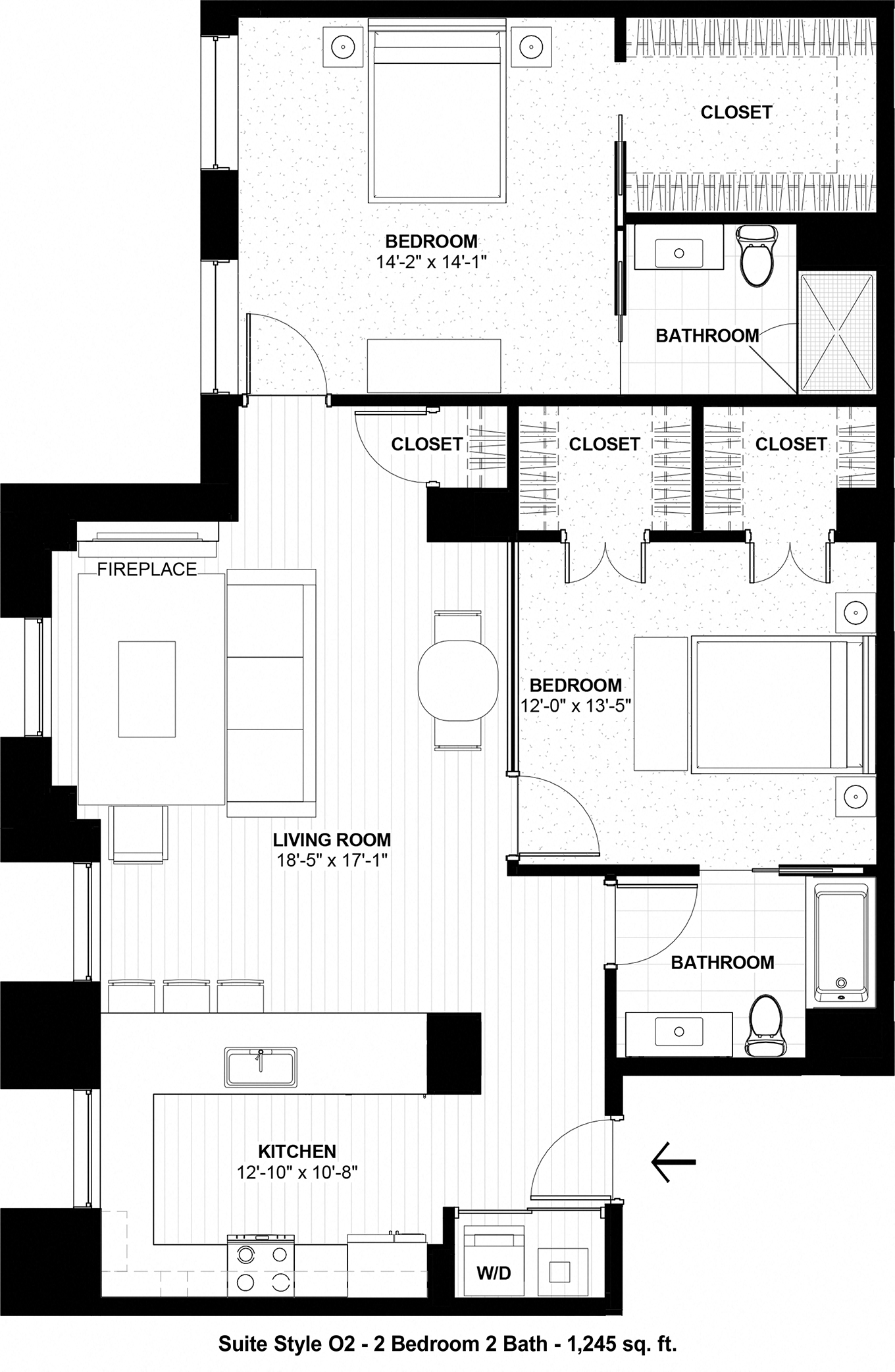 Suite A Floorplan