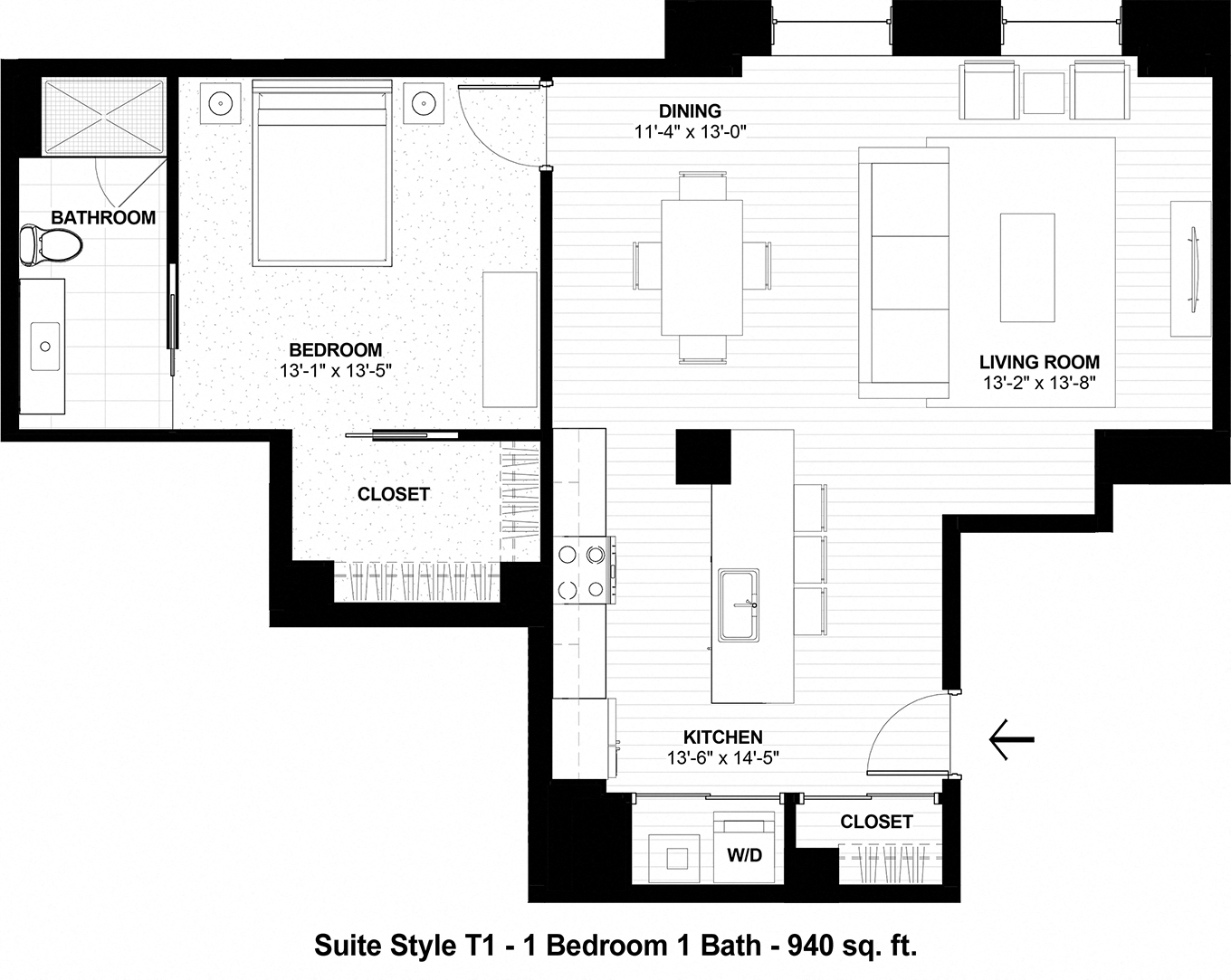 Suite A Floorplan