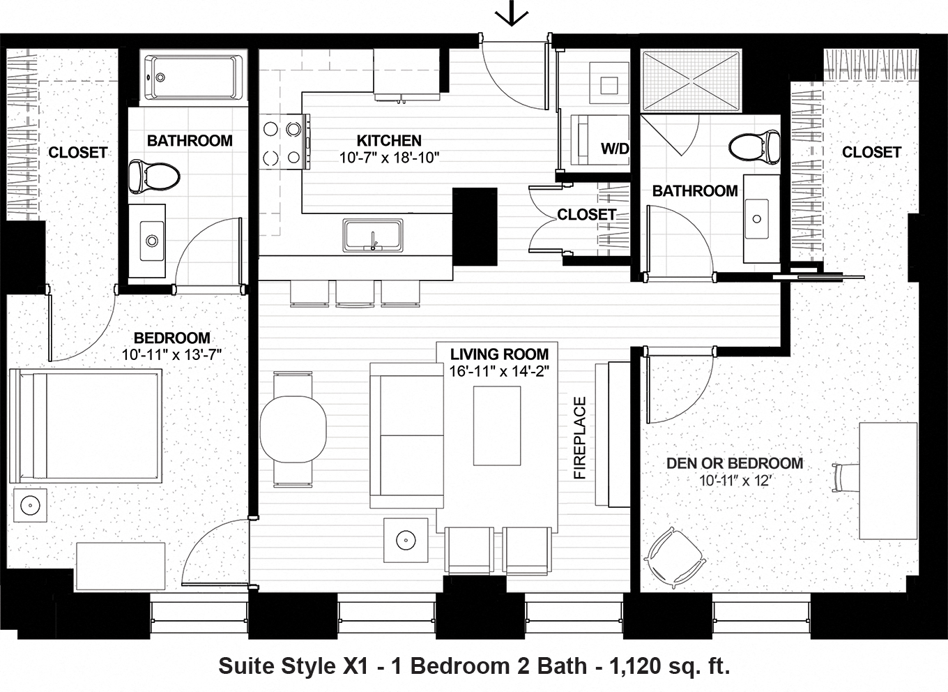 Suite A Floorplan