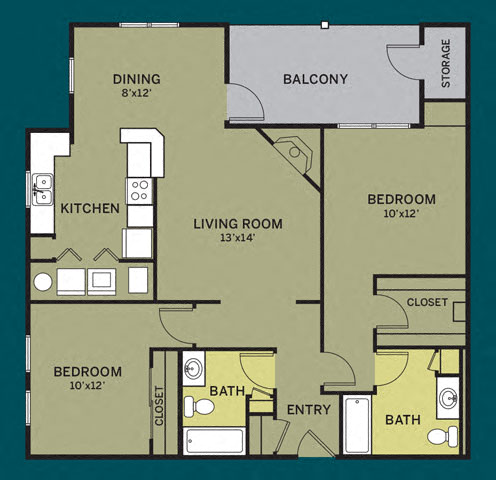 Keystone (2.20 A) floor plan