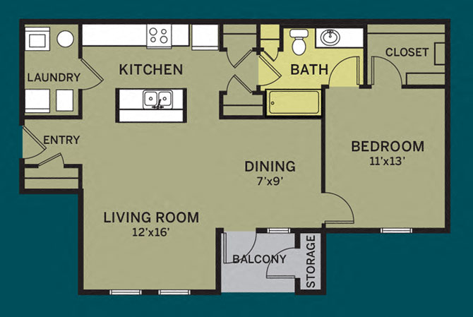 Bluestone (1.10 C) floor plan