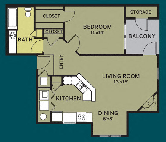 Finestone (1.10 A) floor plan