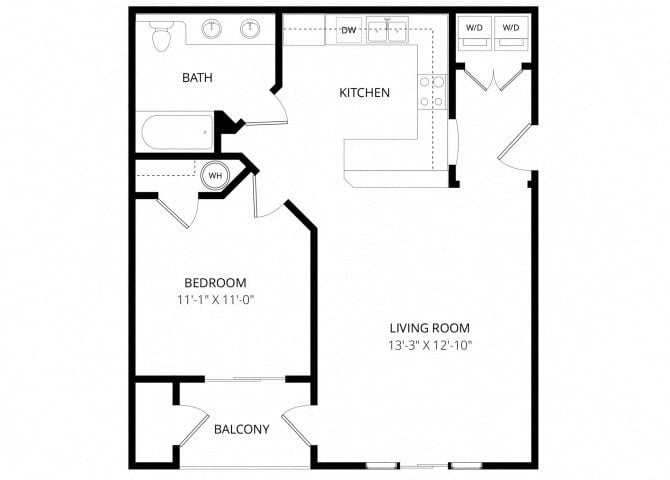 The Ciena floor plan