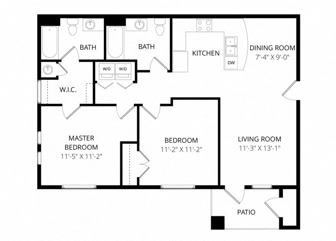 Ambrosia floor plan