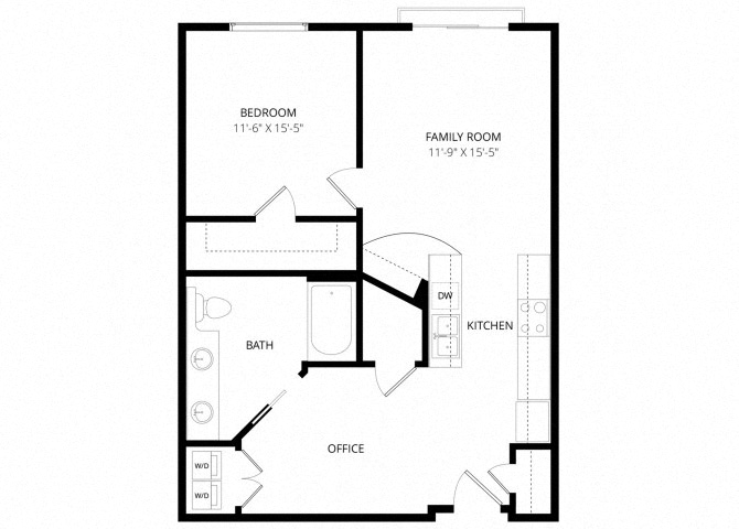 Stargazer_OneBedroom floor plan
