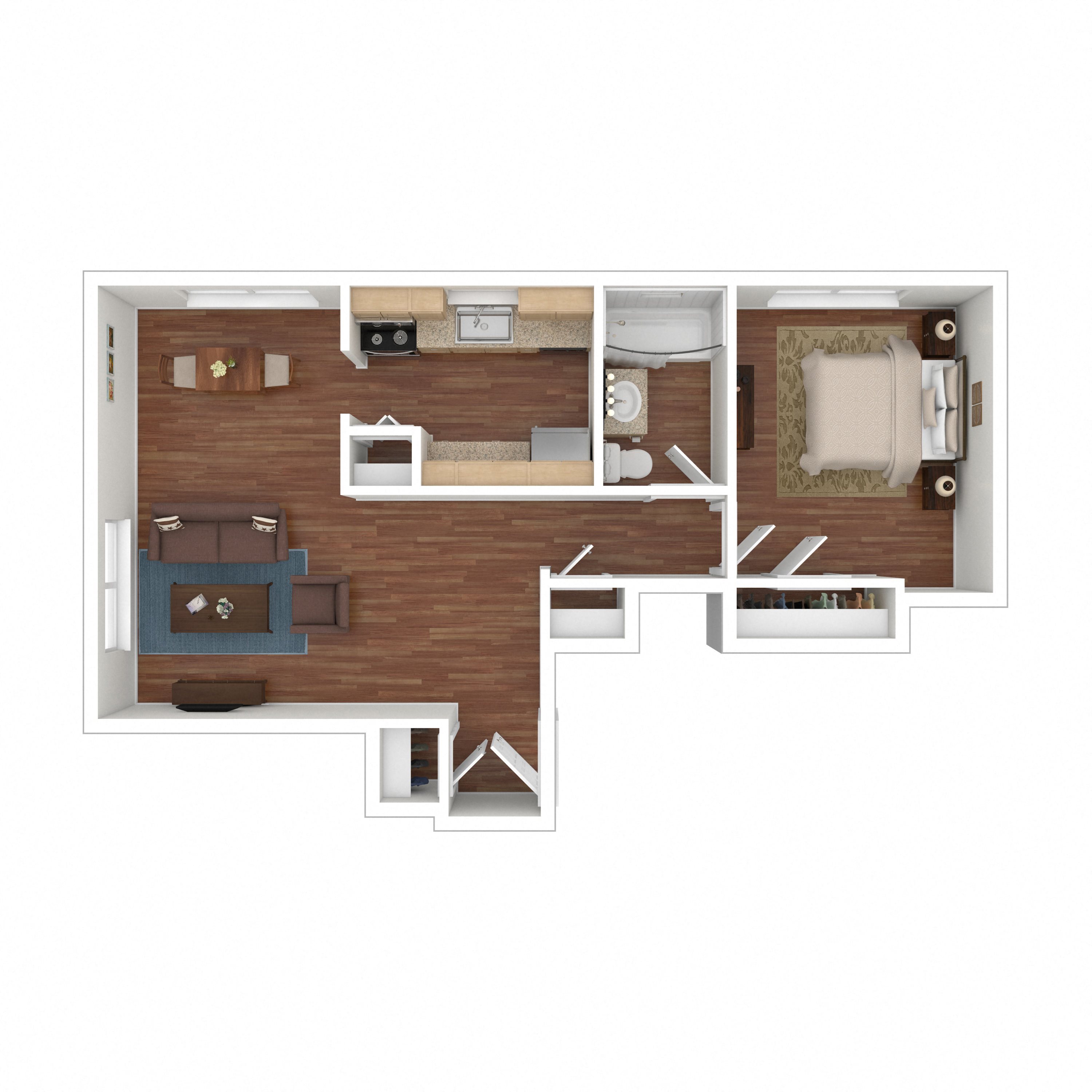 Oak Ridge 3 1/2 L Floorplan