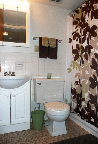 Luxurious Bathrooms at Emerald Court, Iowa City, Iowa