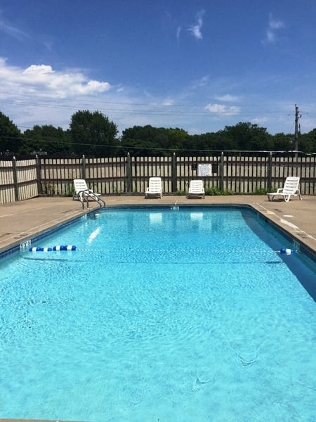 Blue Cool Swimming Pool at Westgate Villa, Iowa, 52246
