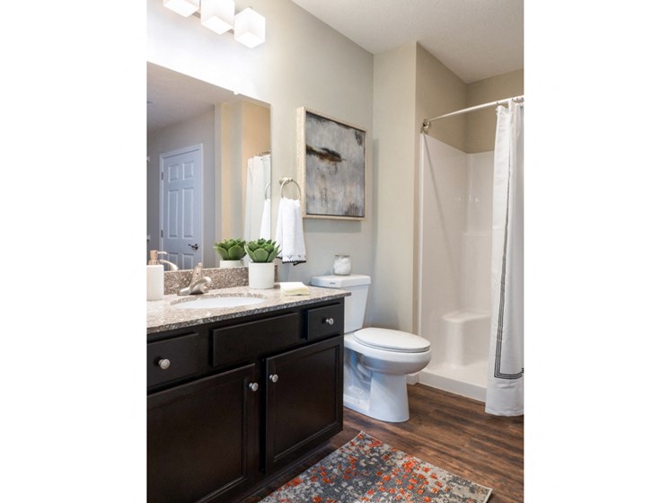 Reynoldsburg OH Apartment Rentals Redwood Blacklick Point Master Bathroom