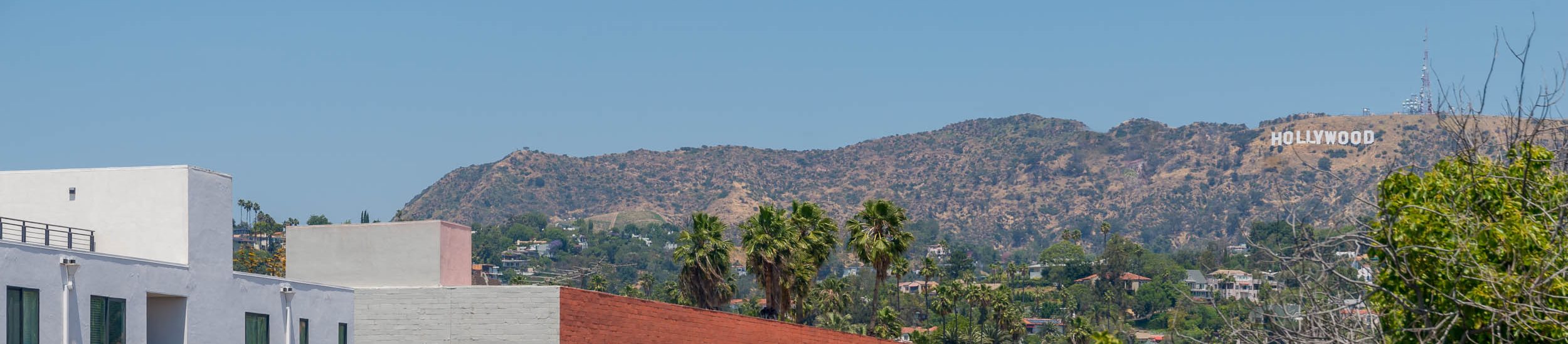Building view of Hollywood Hills