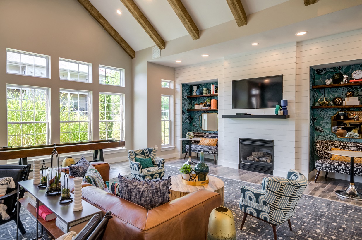Reserve at Town Center clubhouse interior - Sterling, VA
