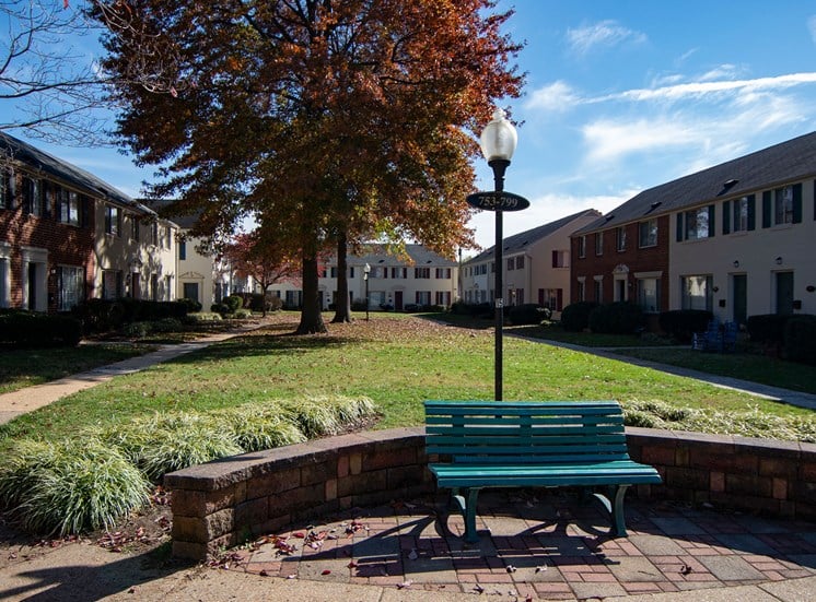 Brookville Townhomes Benches