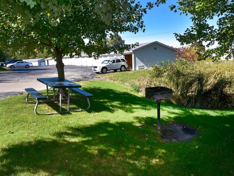 Crown Pointe Apartments Outdoor Picnic Area