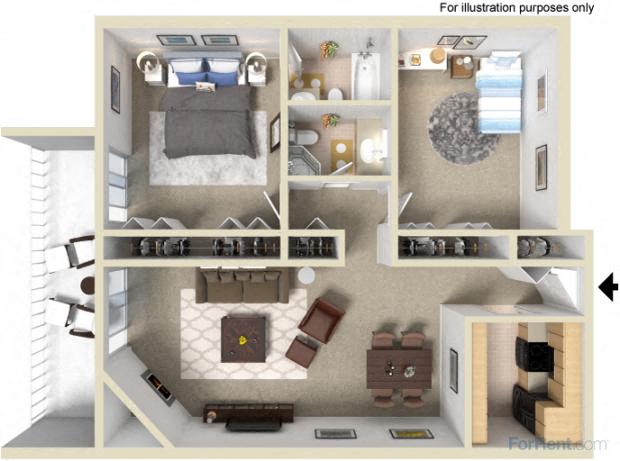 The Granada floor plan